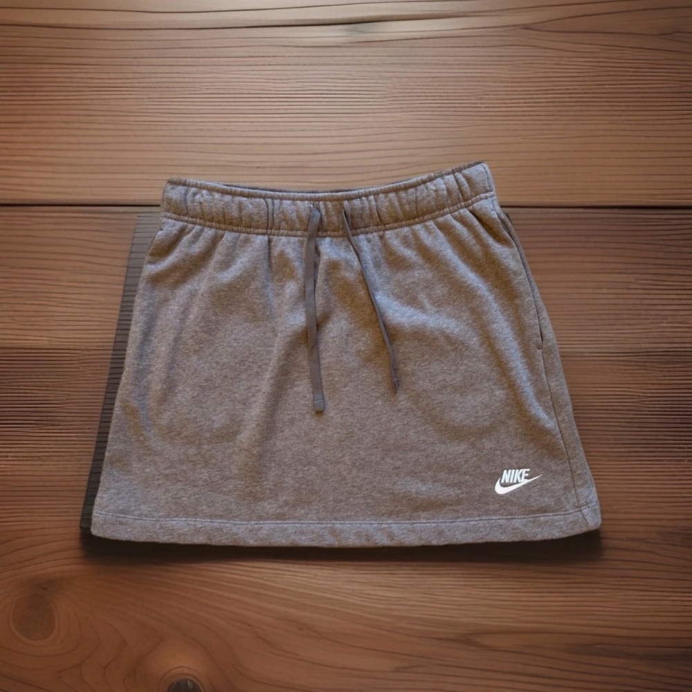 Womens Small Nike Sportswear Fleece Mid-Rise Skirt Brown HV2344-214 (S)